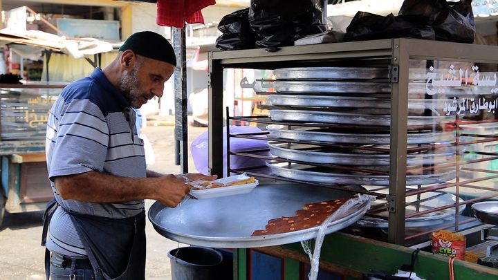 Sweet Delights and Warm Handshakes: Abu Tareq al-Marshud's Hareesa Magic in Jenin
